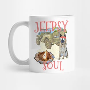 Jeepsy Soul German Shepherd Mug